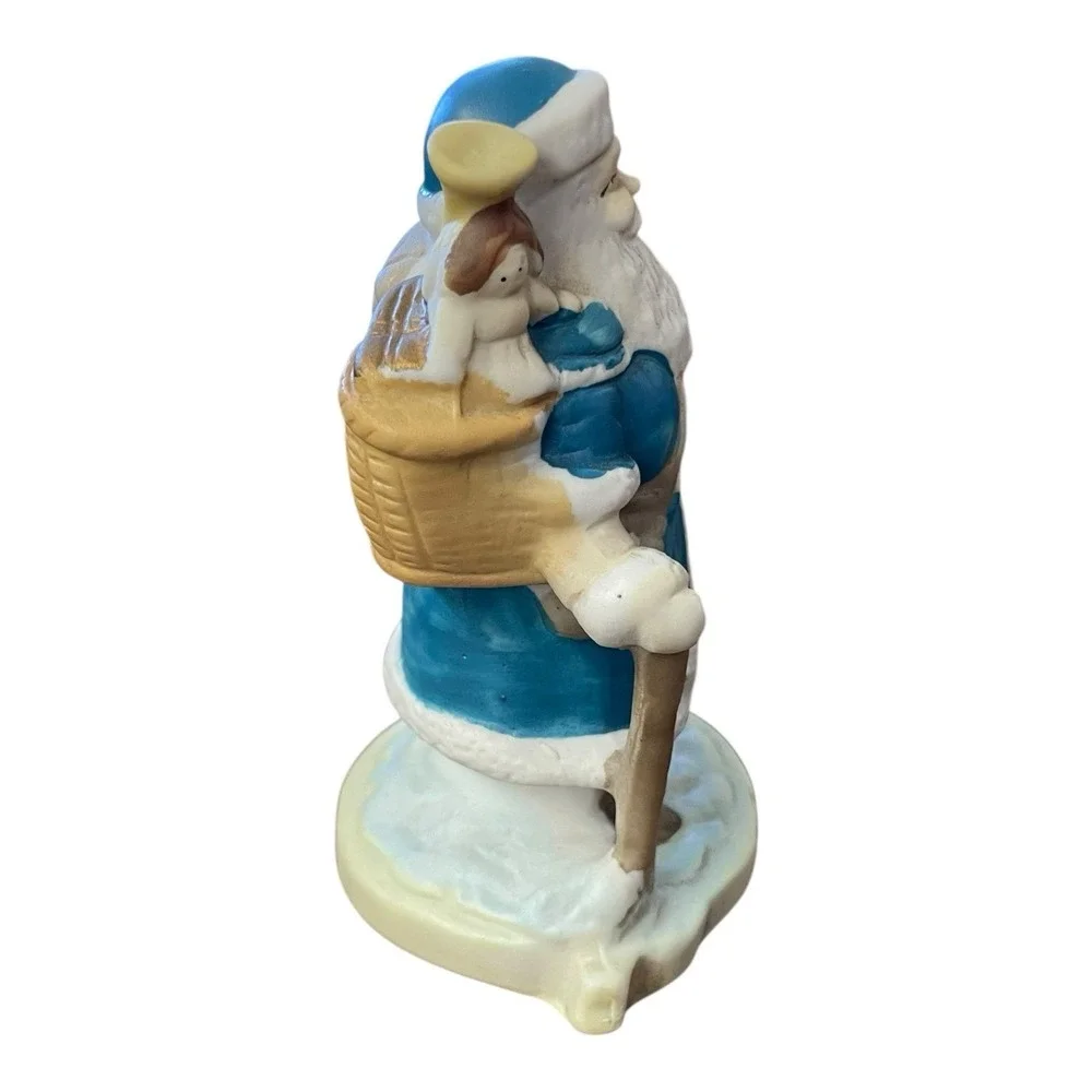 The Victorian Santa 1900‎ Santa Through The Years Porcelain Figure